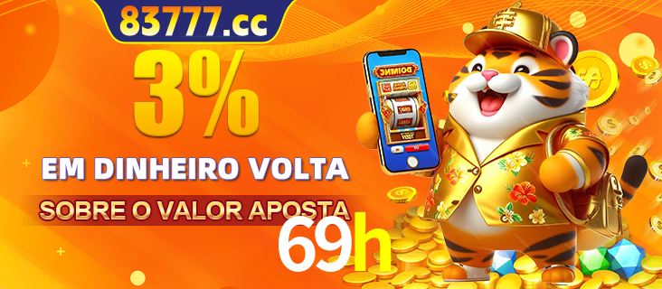 Promoção para baixar e instalar o aplicativo do cassino 69h. O banner oferece uma recompensa de R1aR1aR8, com a imagem de uma cobra sobre moedas de ouro.